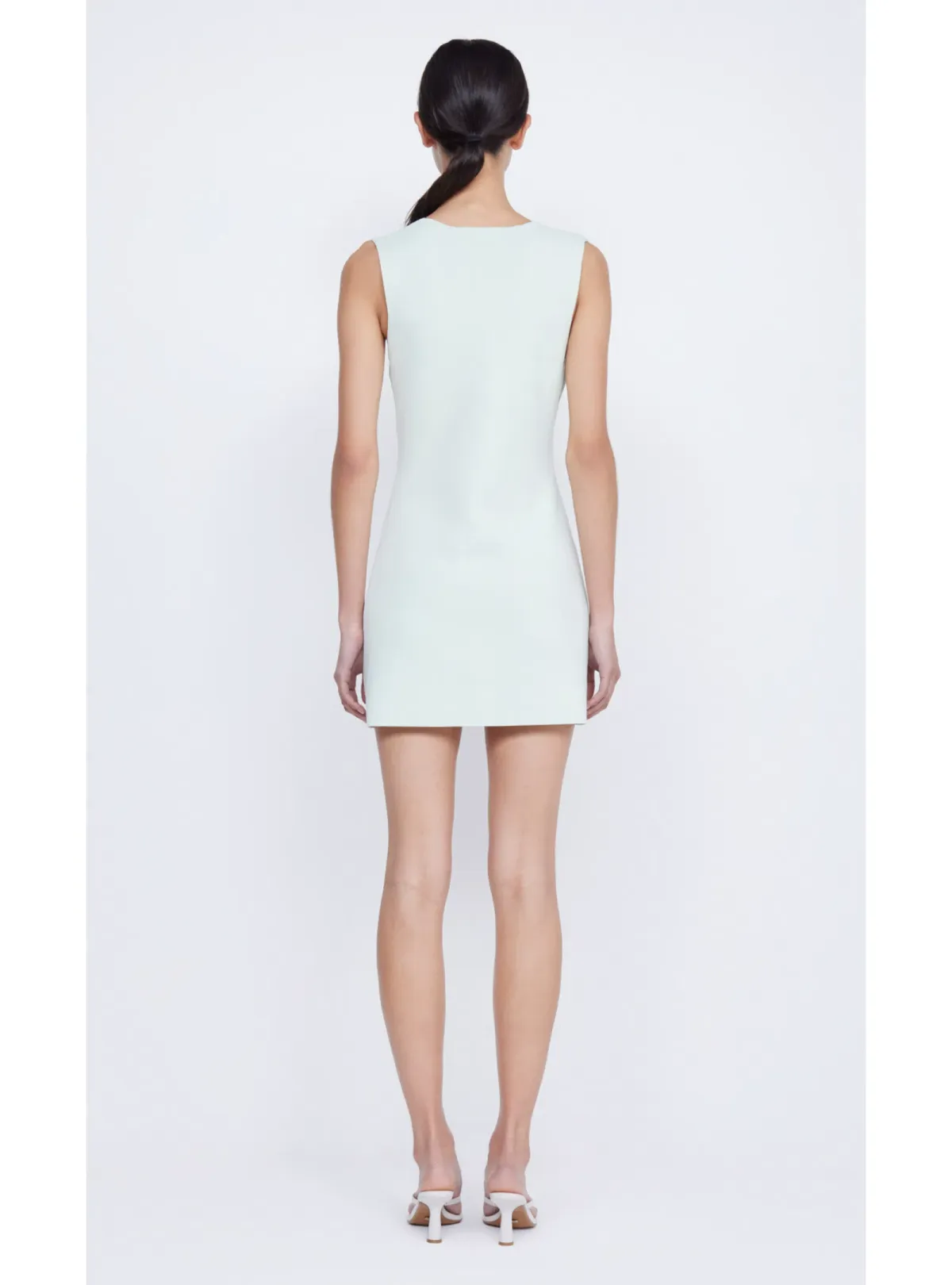 Bec & Bridge Ilora Knit Mini Dress in Mint Size S / AU 8 - Image 4