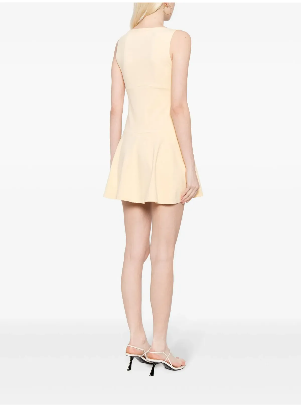 Mayve Knit Mini Dress Yellow Size XS / AU 8 - Image 2