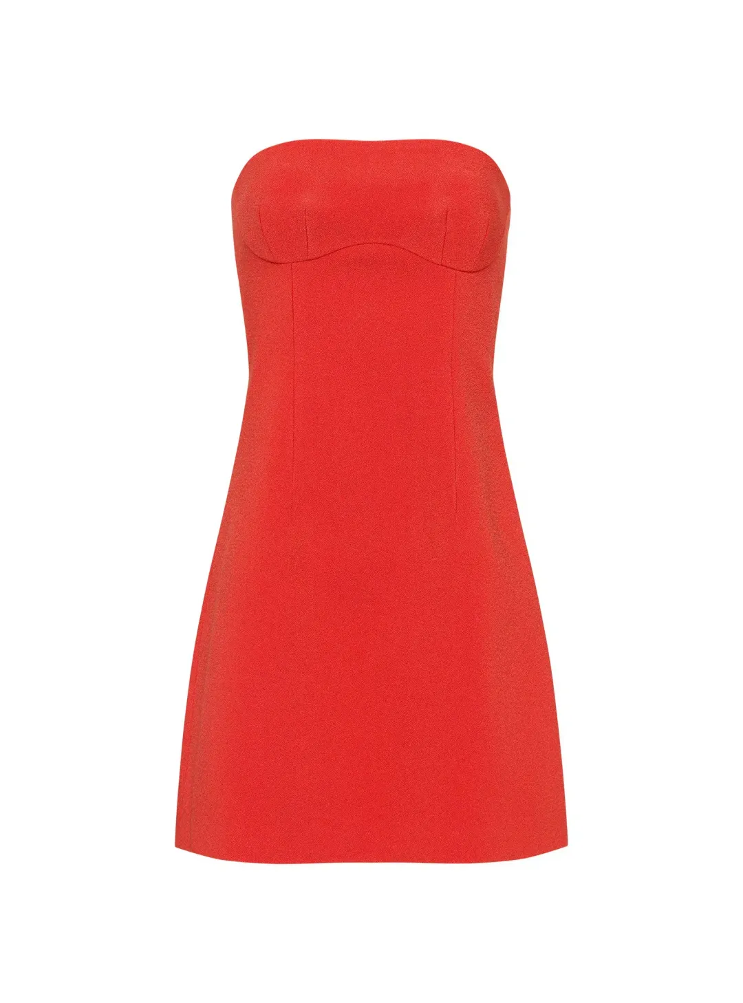 Sir the Label Spoerri Sculpted Mini Dress in Red Size 1 / AU 8 for rent on The Volte - main image