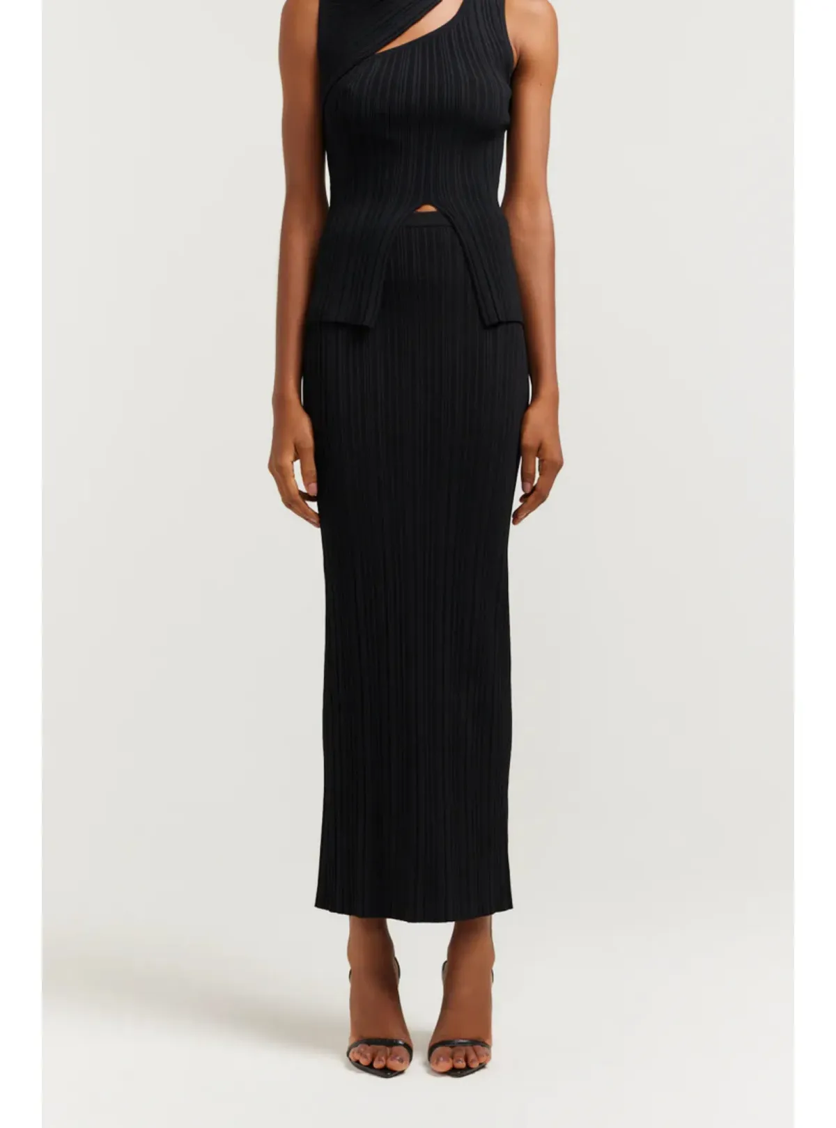 Henne Romee Knit Set in Black Size AU 8 - Image 2