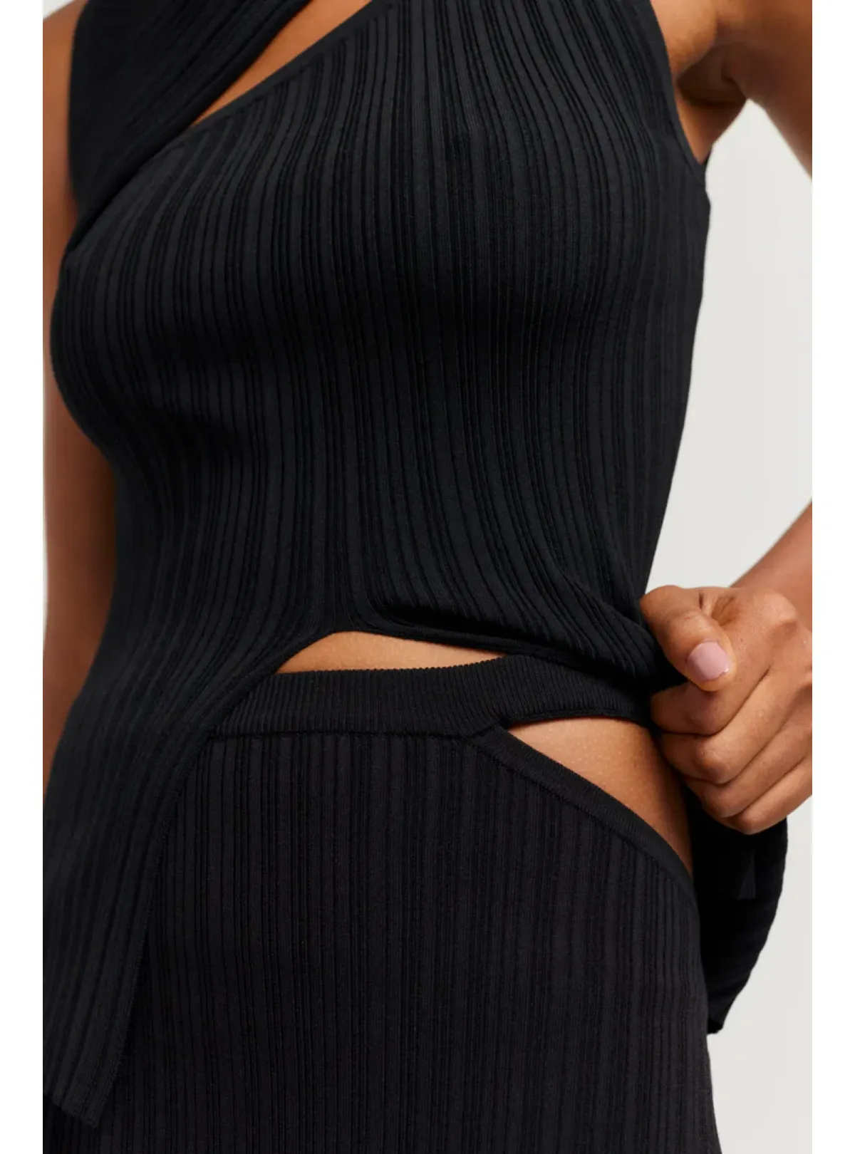 Henne Romee Knit Set in Black Size AU 8 - Image 3