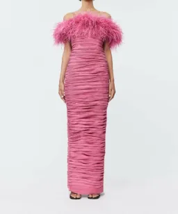 Rachel Gilbert Zion Gown Pink Size 4 / AU 14 for rent on The Volte - image 2