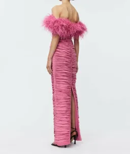 Rachel Gilbert Zion Gown Pink Size 4 / AU 14 for rent on The Volte - image 4