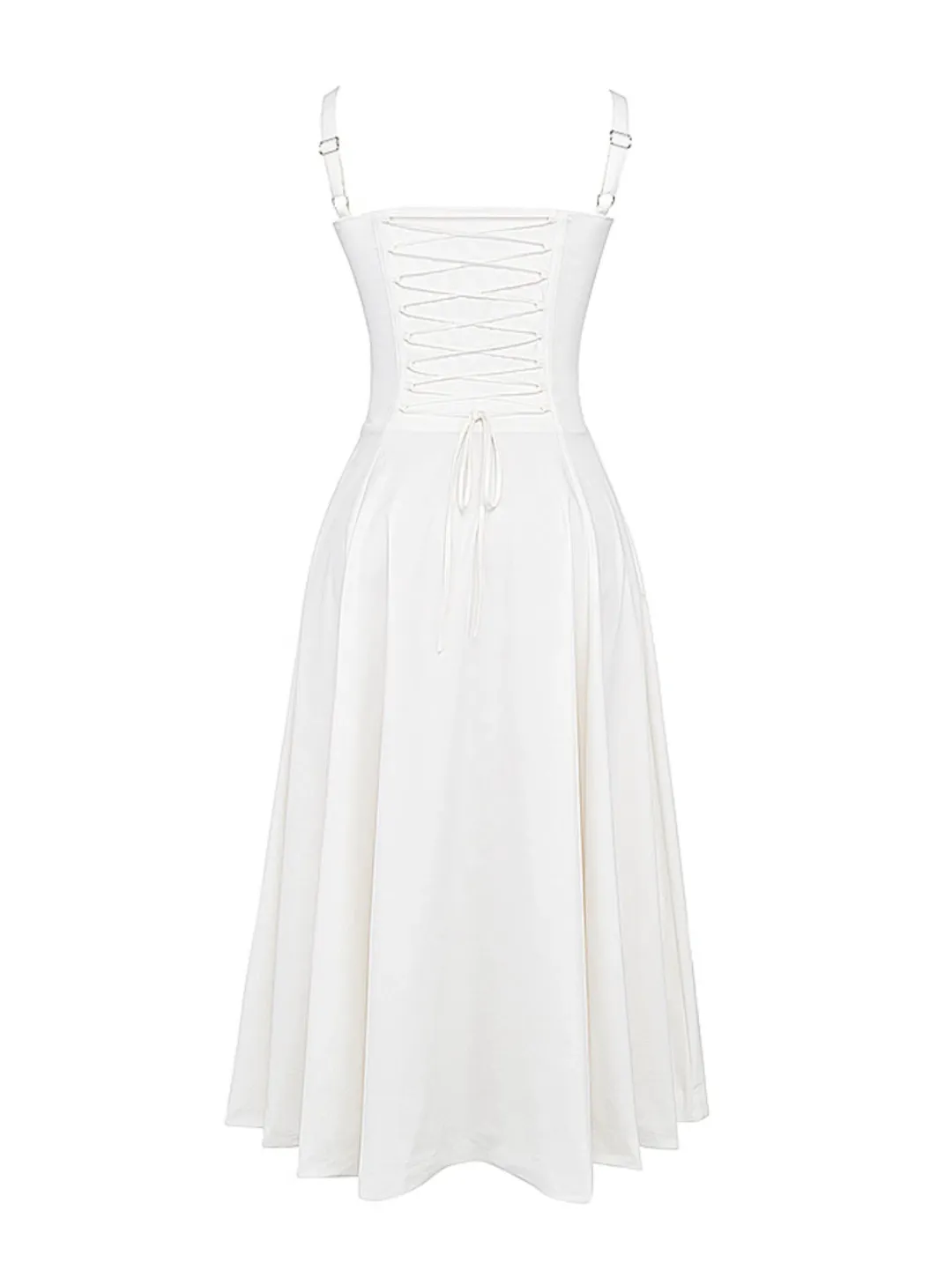 House of CB Carmen Dress White Size S / AU 8 for rent on The Volte - main image