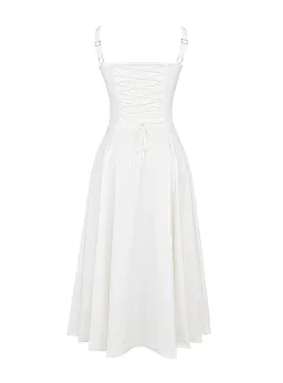House of CB Carmen Dress White Size S / AU 8 for rent on The Volte - image 8
