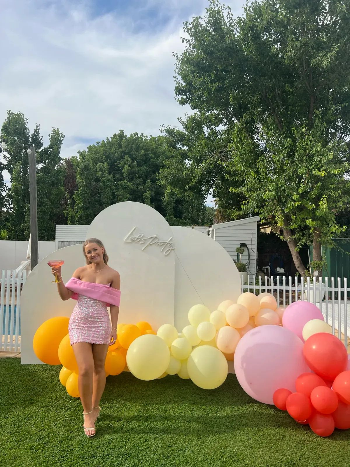 Eliya the Label Bianca Mini Dress in Pink Size XS / AU 6 - Image 4