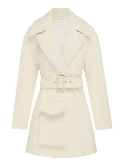 Alice McCall Girls On Film Coat Creme Size 10 AU for rent on The Volte - image 5