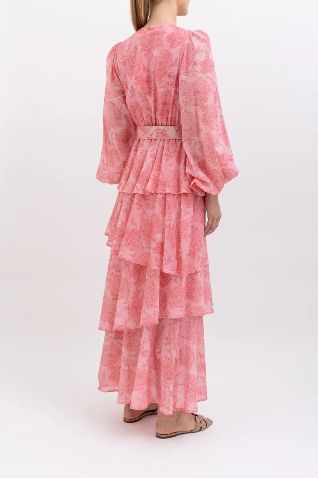 Kate Ford Lucien Layered Gown Eden Size 10 for rent on The Volte - main image