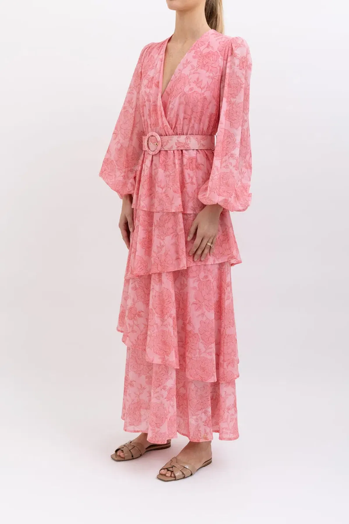 Kate Ford Lucien Layered Gown Eden Size 10 - Image 2