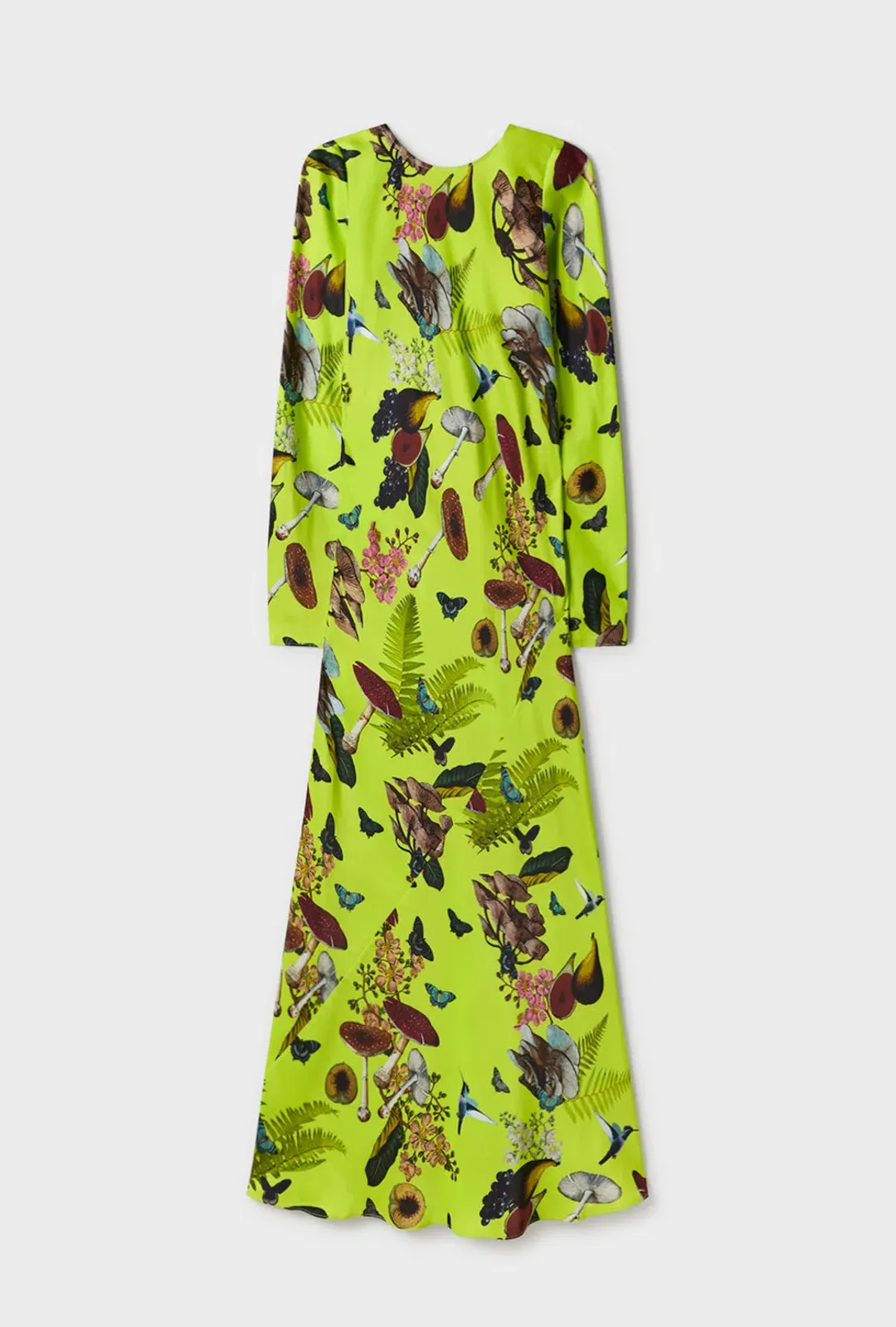 Silk Laundry Sienna Dress Magic Mushroom Fern Size 8 for rent on The Volte - main image