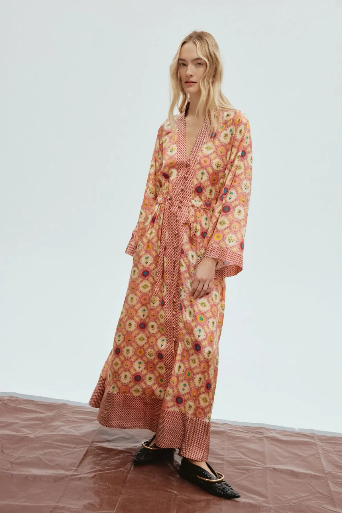 Alemais Omen Shirtdress Print Size 14 - Image 1