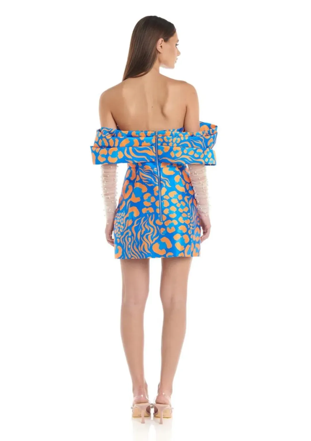 Eliya The Label Lola Mini Dress in Blue Size Small / AU 8 for rent on The Volte - main image