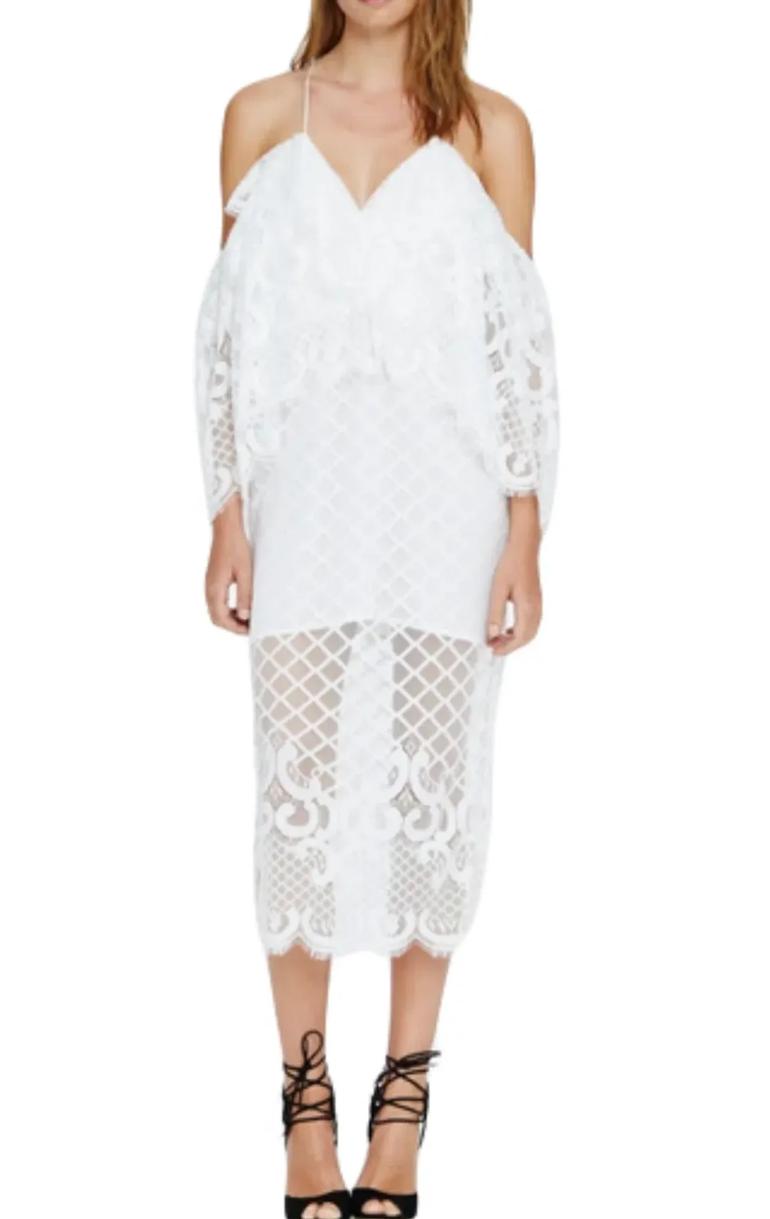 Alice McCall Bless The Dress in White Size 6 for rent on The Volte - main image