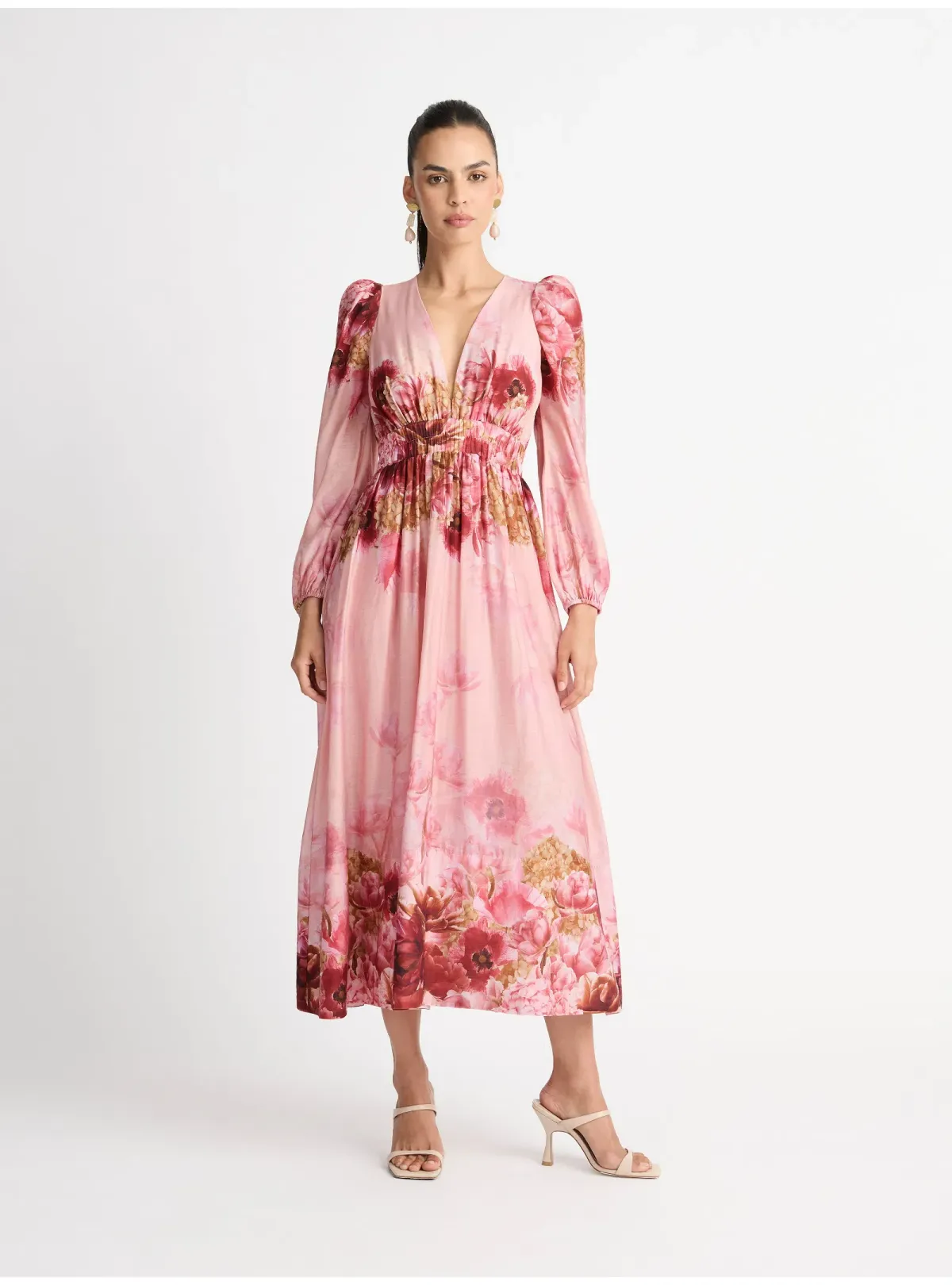 Sheike Swan Lake Dress Floral Size AU 16 - Image 1