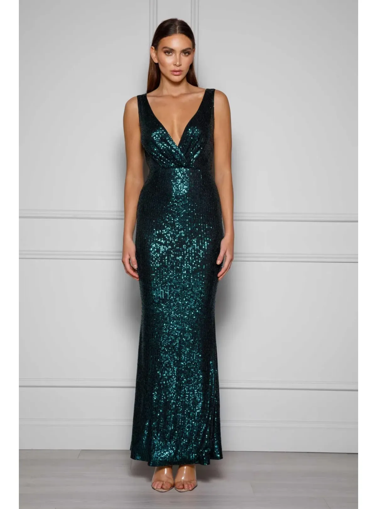 Elle Zeitoune Prinnie Gown Emerald Size AU 10 - Image 1