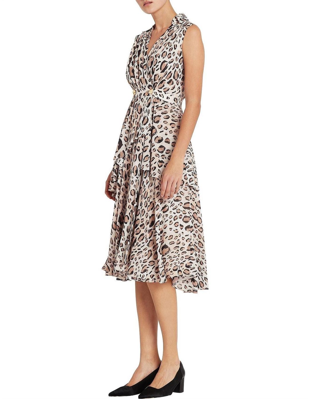 Aje Eliza Dress Print Size 6 for rent on The Volte - main image