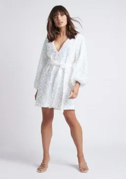 Sheike Xanadu Mini Dress White Size 14 for rent on The Volte - image 3