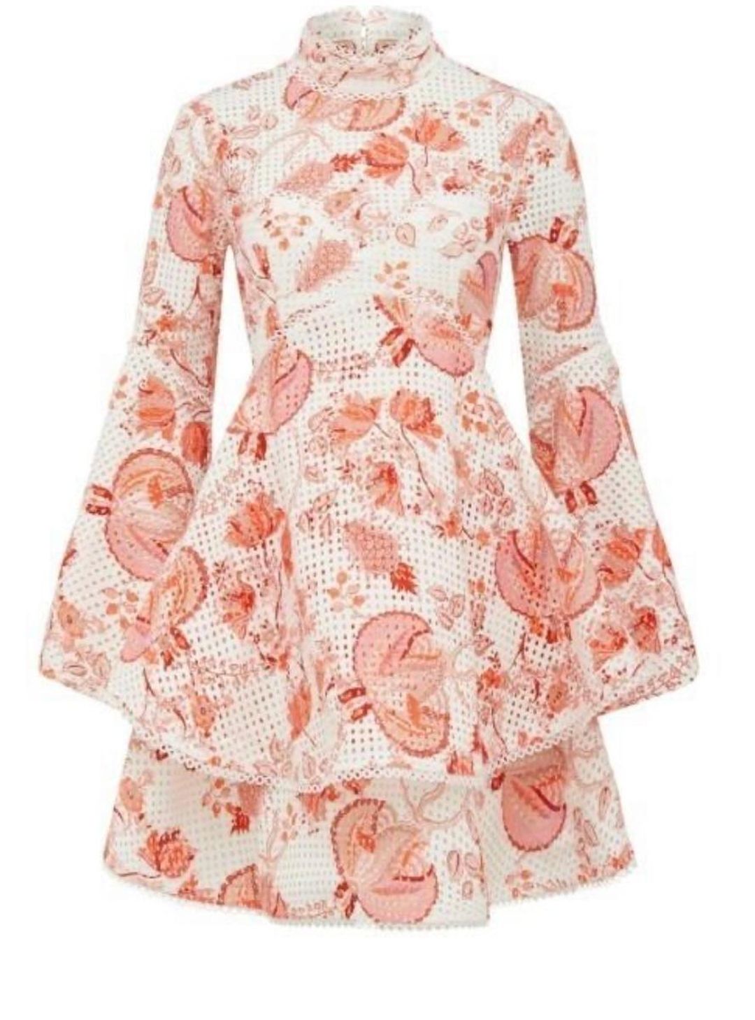 Thurley Chintz Print Broderie Dress Size 8 for rent on The Volte - main image