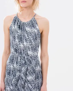 Shona Joy Cascada Ruched High Neck Maxi Dress Print Size 12 for rent on The Volte - image 4