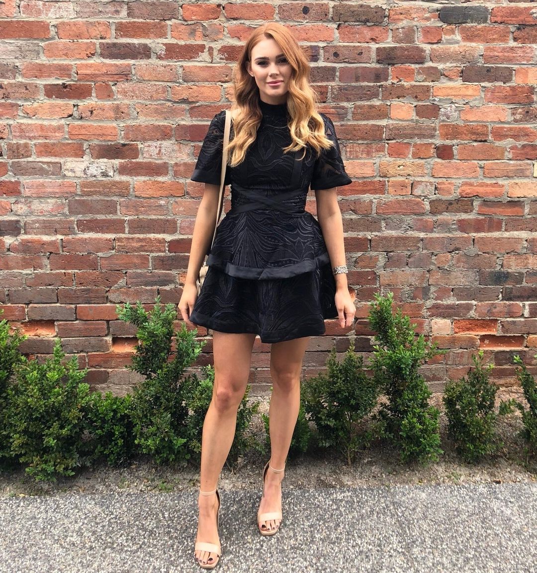 Mossman The Unapologetic Mini Dress Black Size 6 for rent on The Volte - main image