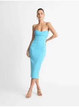 Sheike Liberty Dress Sky Blue Size AU 16 for rent on The Volte - image 2