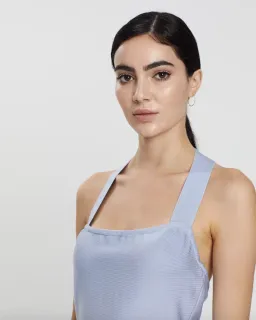 Misha Julia Midi Dress Sky Blue Size 4 for rent on The Volte - image 5