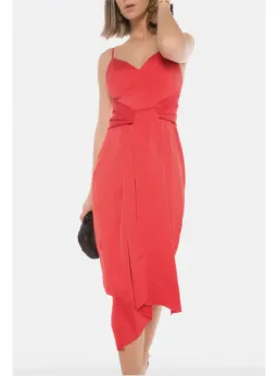 Misha Danielle Dress Red Size 4 for rent on The Volte - image 3