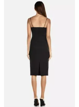 Misha Sophie Midi Dress Black Size 4 for rent on The Volte - image 2