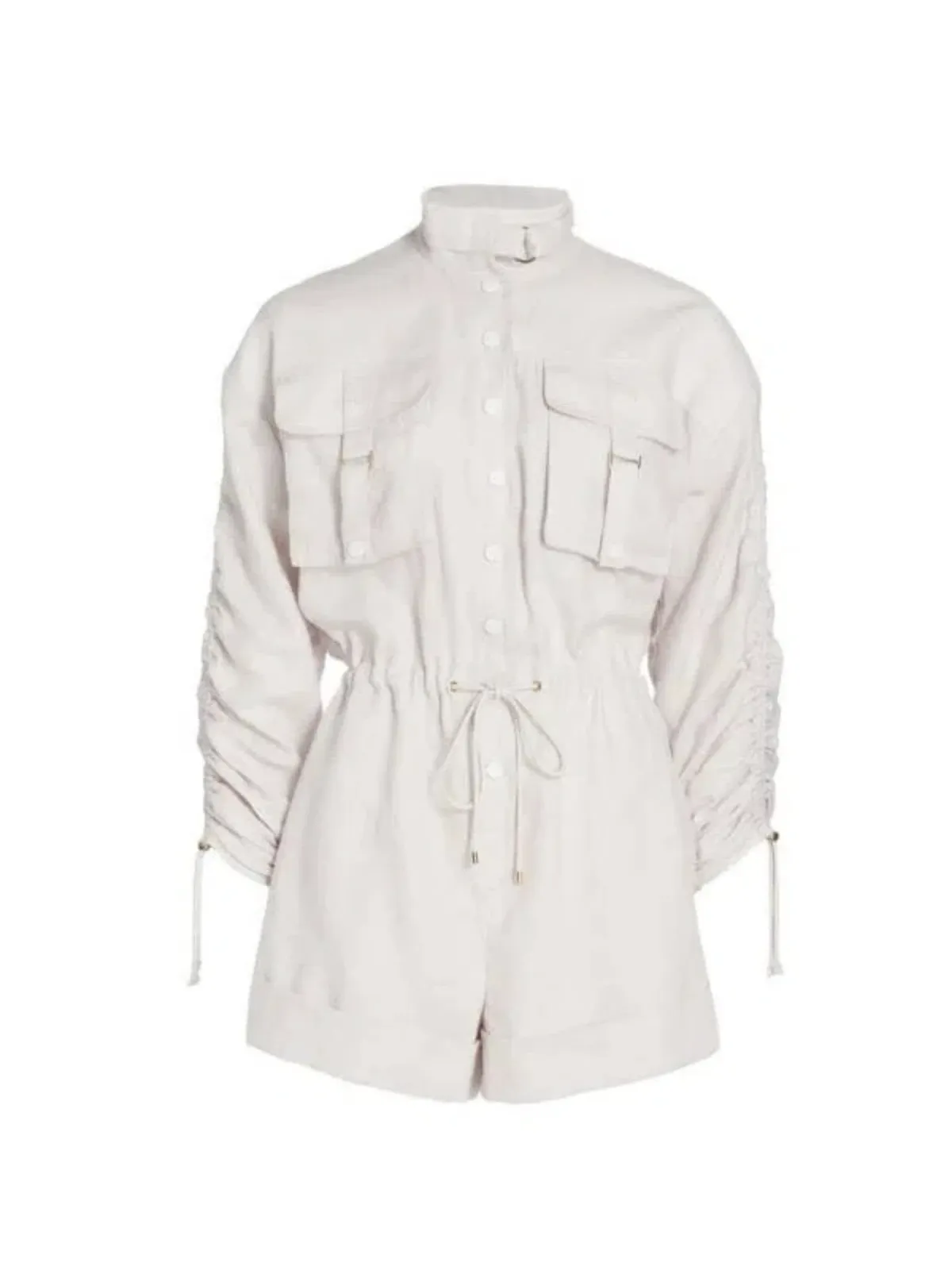 Zimmermann Utility Playsuit Dove Size 1 / AU 10 - Image 4