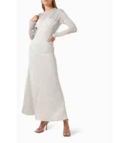 Christopher Esber Encase Sheer Underwire Dress Silver Size 10 AU for rent on The Volte - image 1