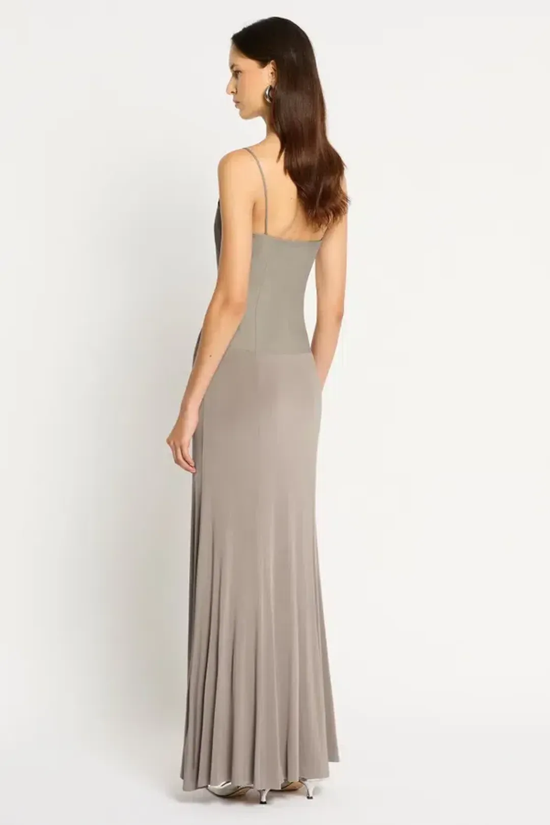 Sass & Bide On Your Mind Maxi Dress Soft Taupe Size 8 for rent on The Volte - main image