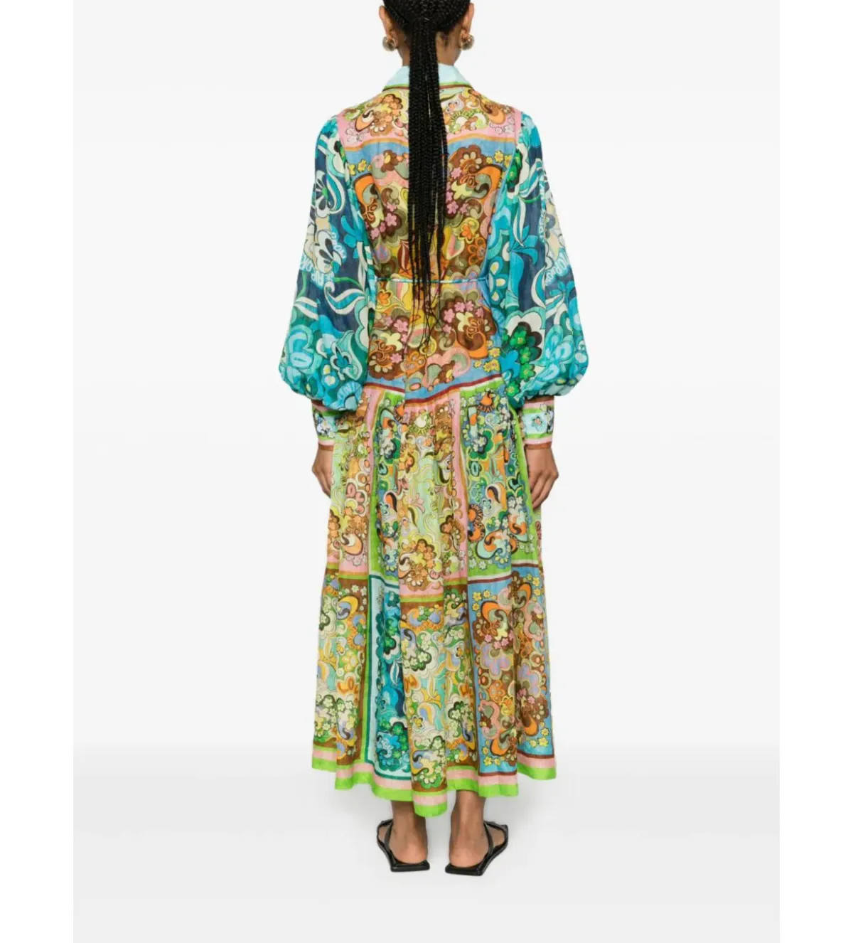 Alemais Dreamer Shirtdress Multi Size 14 - Image 3