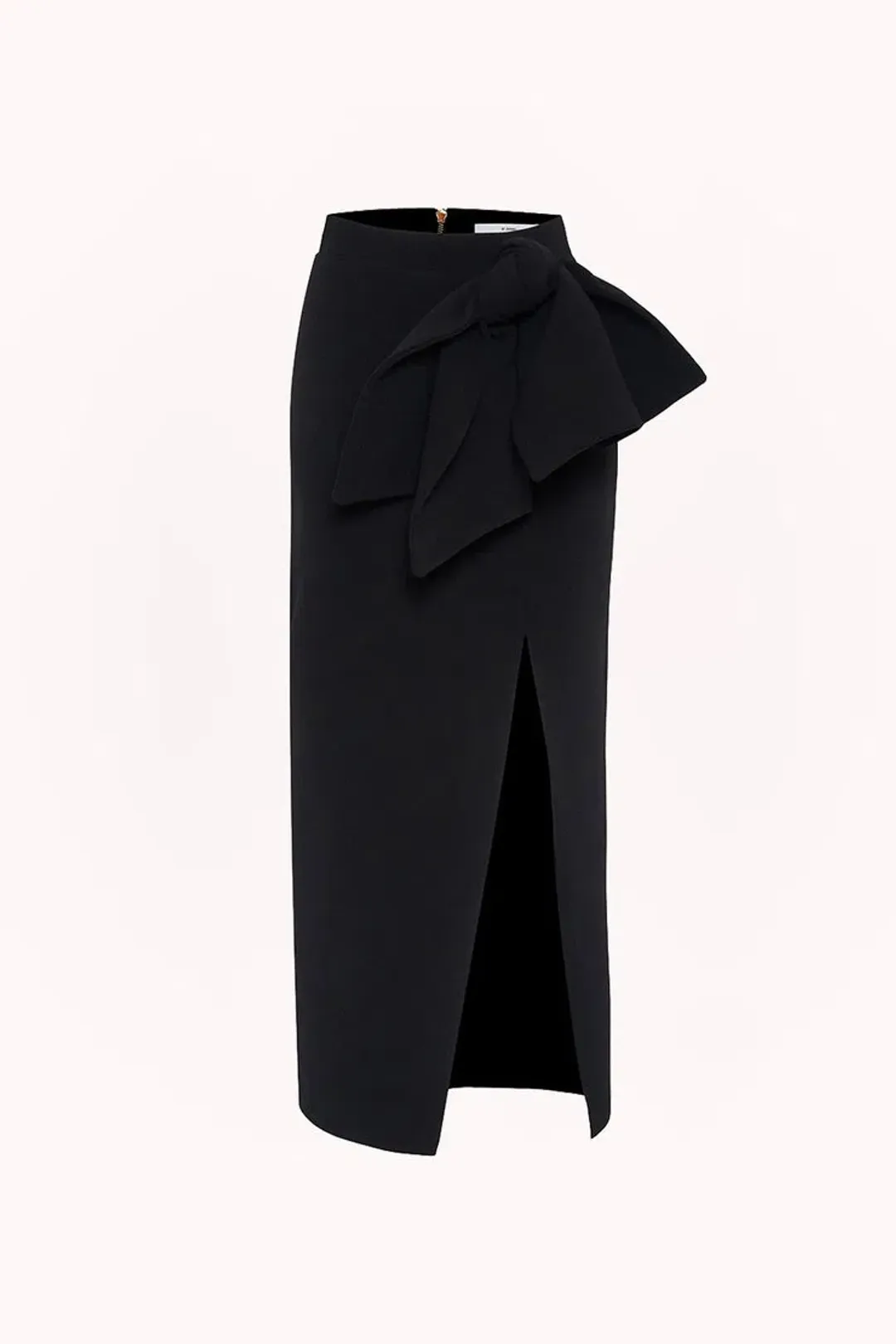 By Johnny Betina Bow Split Skirt Black Size 8 for rent on The Volte - main image