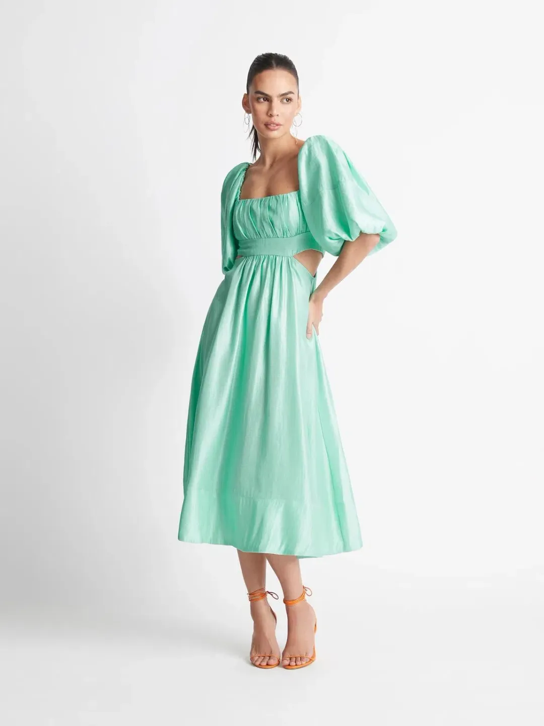 Sheike Daydreaming Dress Green Size 14 for rent on The Volte - main image