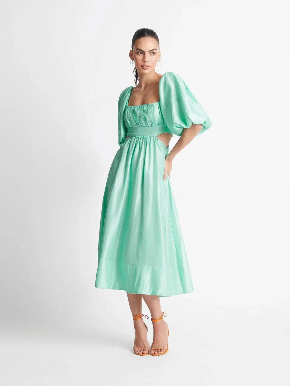 Sheike Daydreaming Dress Green Size 14 for rent on The Volte - main image