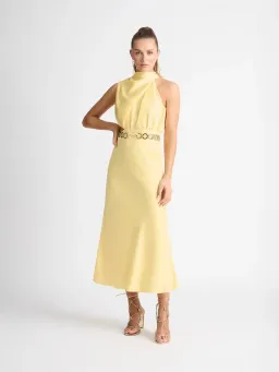 Sheike Allure Dress in Yellow Size 14 for rent on The Volte - image 1