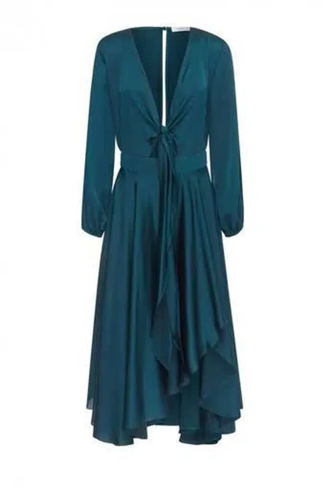 Sheike Fanciful Dress Peacock Size 14 for rent on The Volte - main image