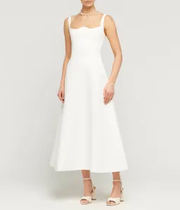 Leo Lin Odette Midi Dress Snow Size 8 for rent on The Volte - image 5