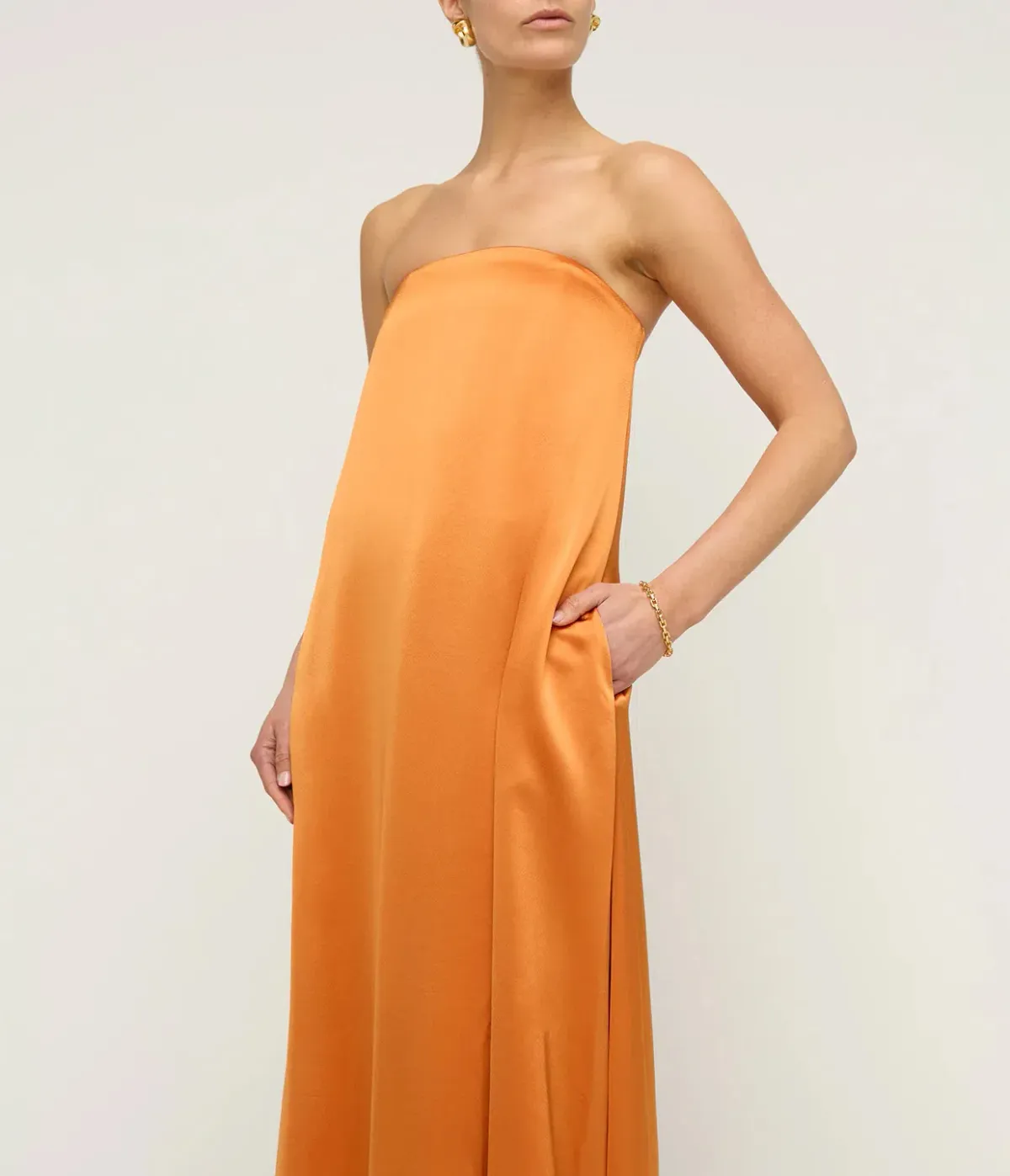 ANNA QUAN Delfina Maxi Dress Kumquat Orange 8 - Image 4