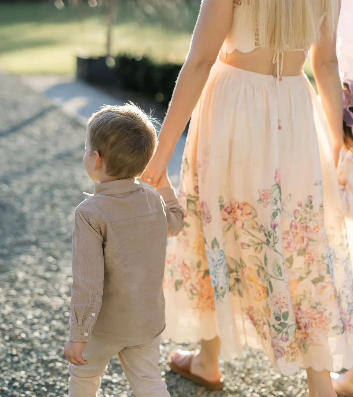 Zimmermann Halliday Scallop Midi Dress in Cream Watercolour Size 1 / AU 6-8 - Image 3