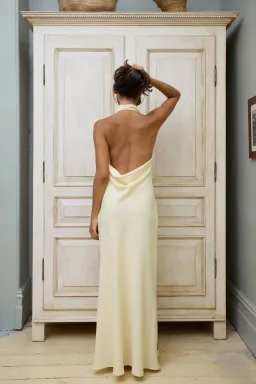 Harper Lu Cowl Slip Dress Iris Floral Size 8 for rent on The Volte - image 2