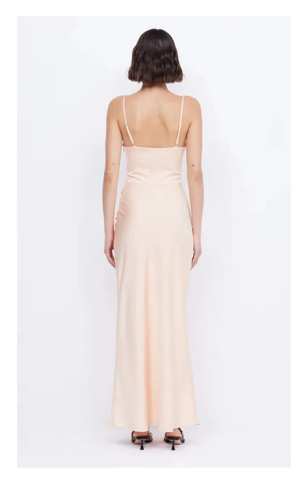 Bec and Bridge Mari Lou Knot Dress Peach Size 8 - Image 2