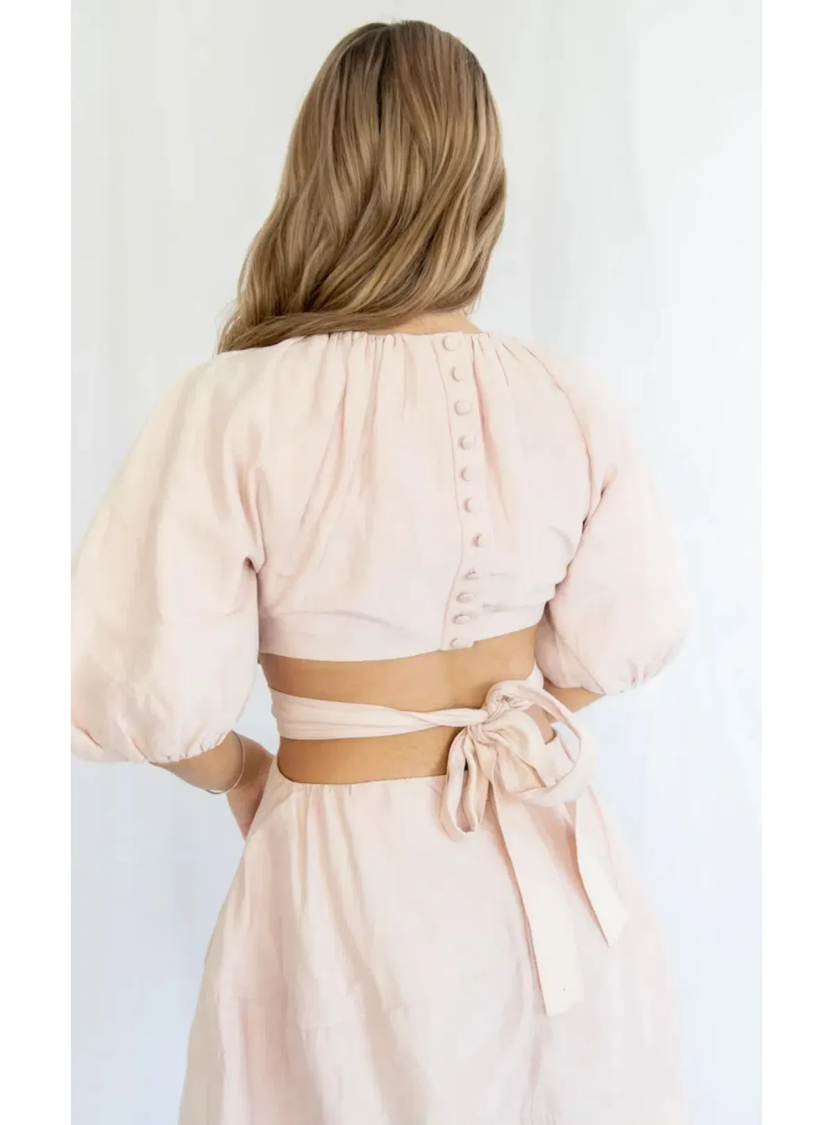 Aje Psychedelia Mini Dress Blush Size AU 8 - Image 5