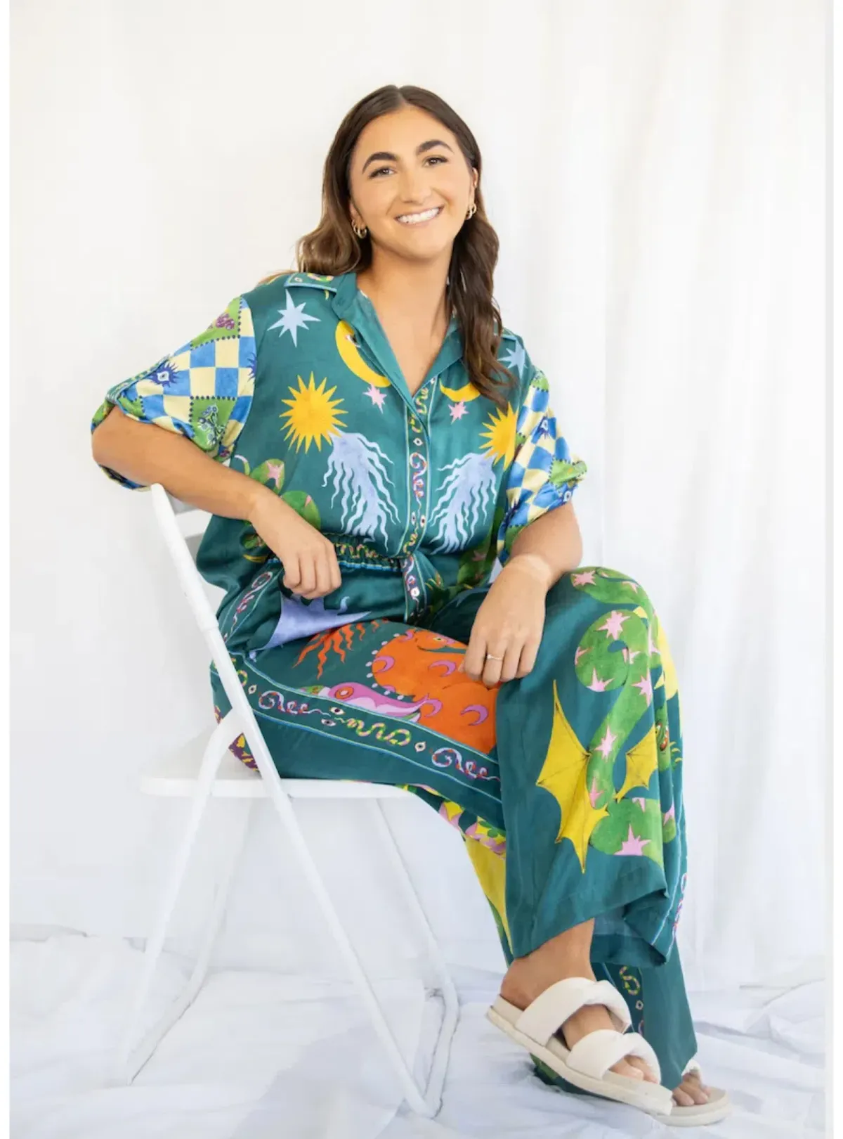 Alemais Guardian Set in Green Size AU 8 for rent on The Volte - main image