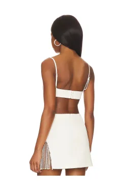 Camila Coelho Camila Bralette Ivory Size 8 for rent on The Volte - image 3