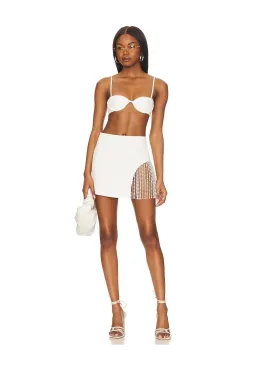 Camila Coelho Camila Bralette Ivory Size 8 for rent on The Volte - image 1