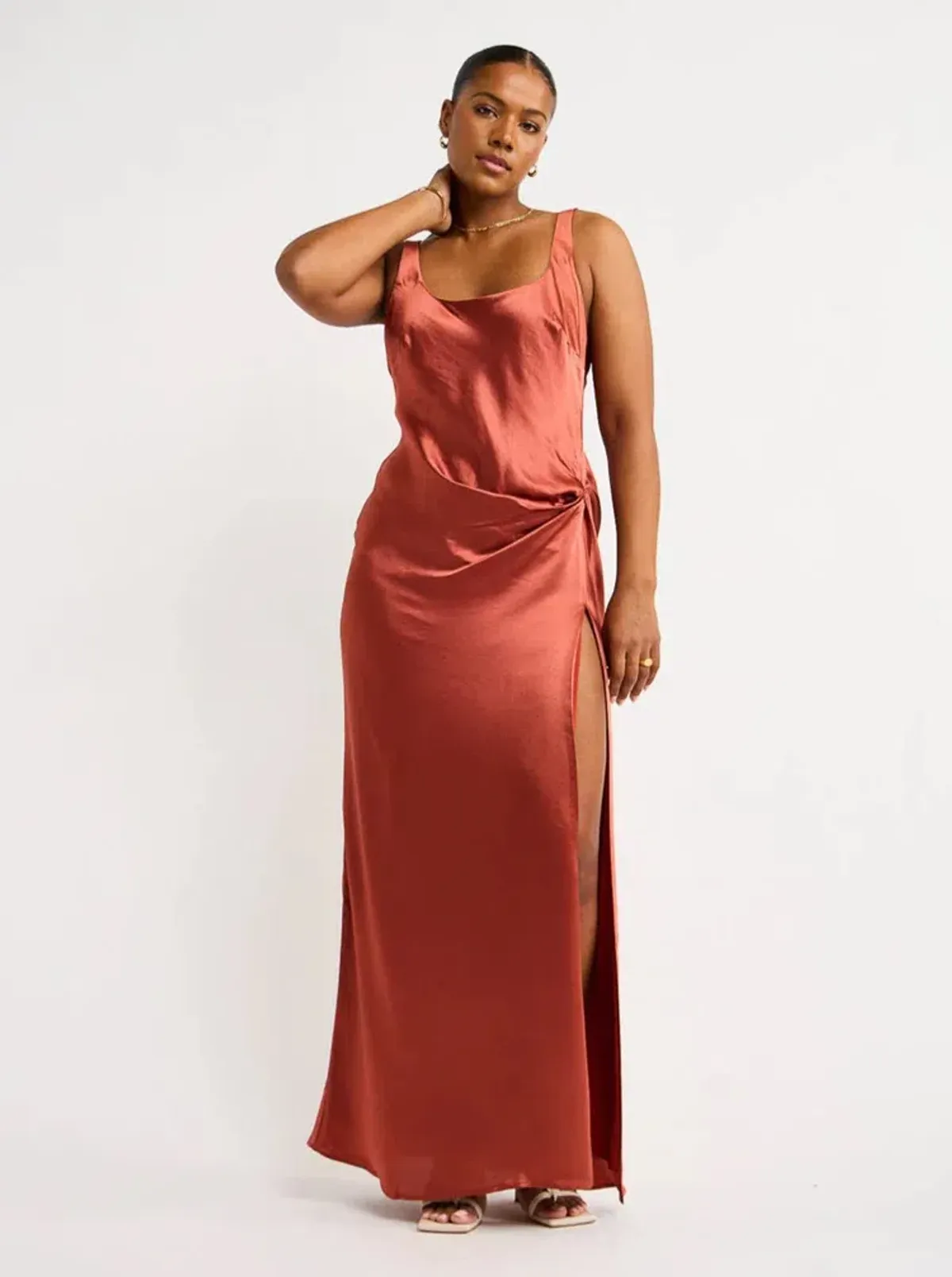 Anna Quan Etta Dress Bruschetta Size 8 - Image 6