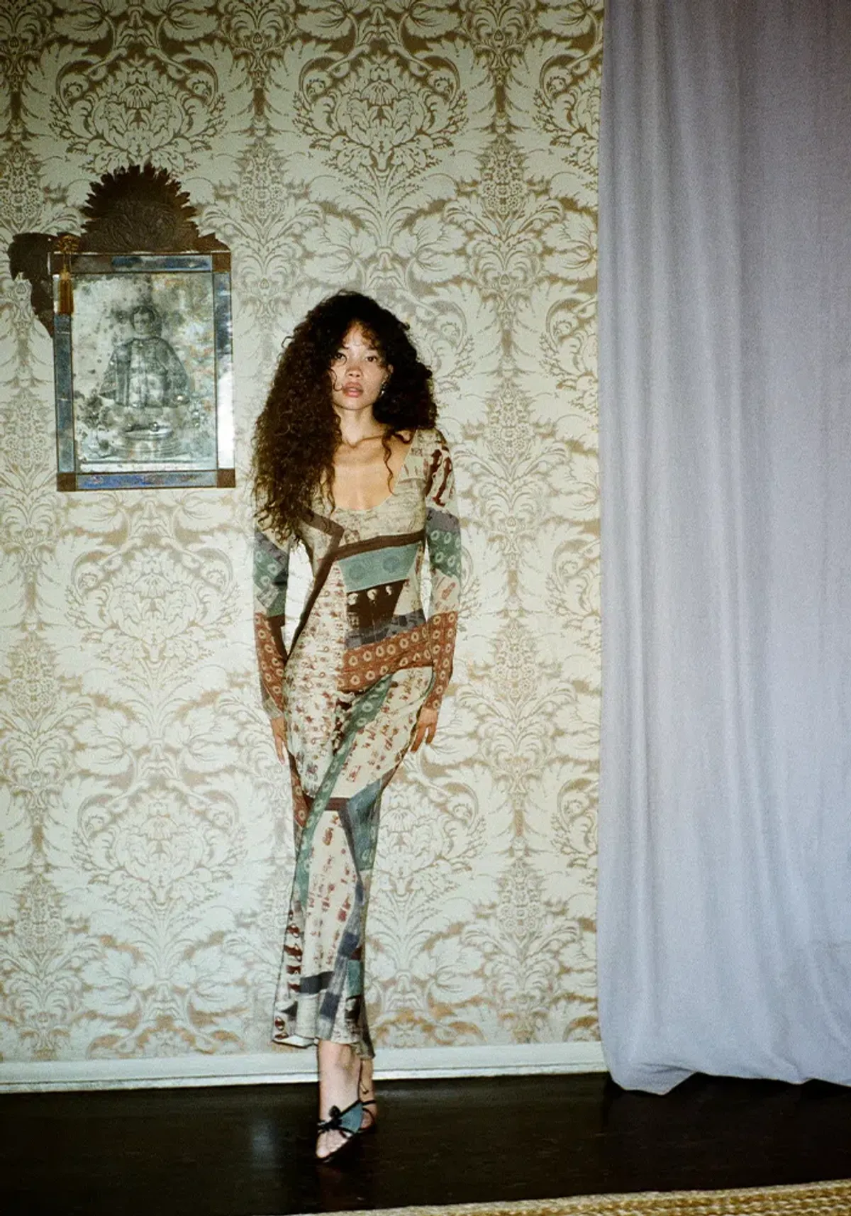 Realisation Par Collette Midi Dress Relic Size L/Au 12 - Image 1