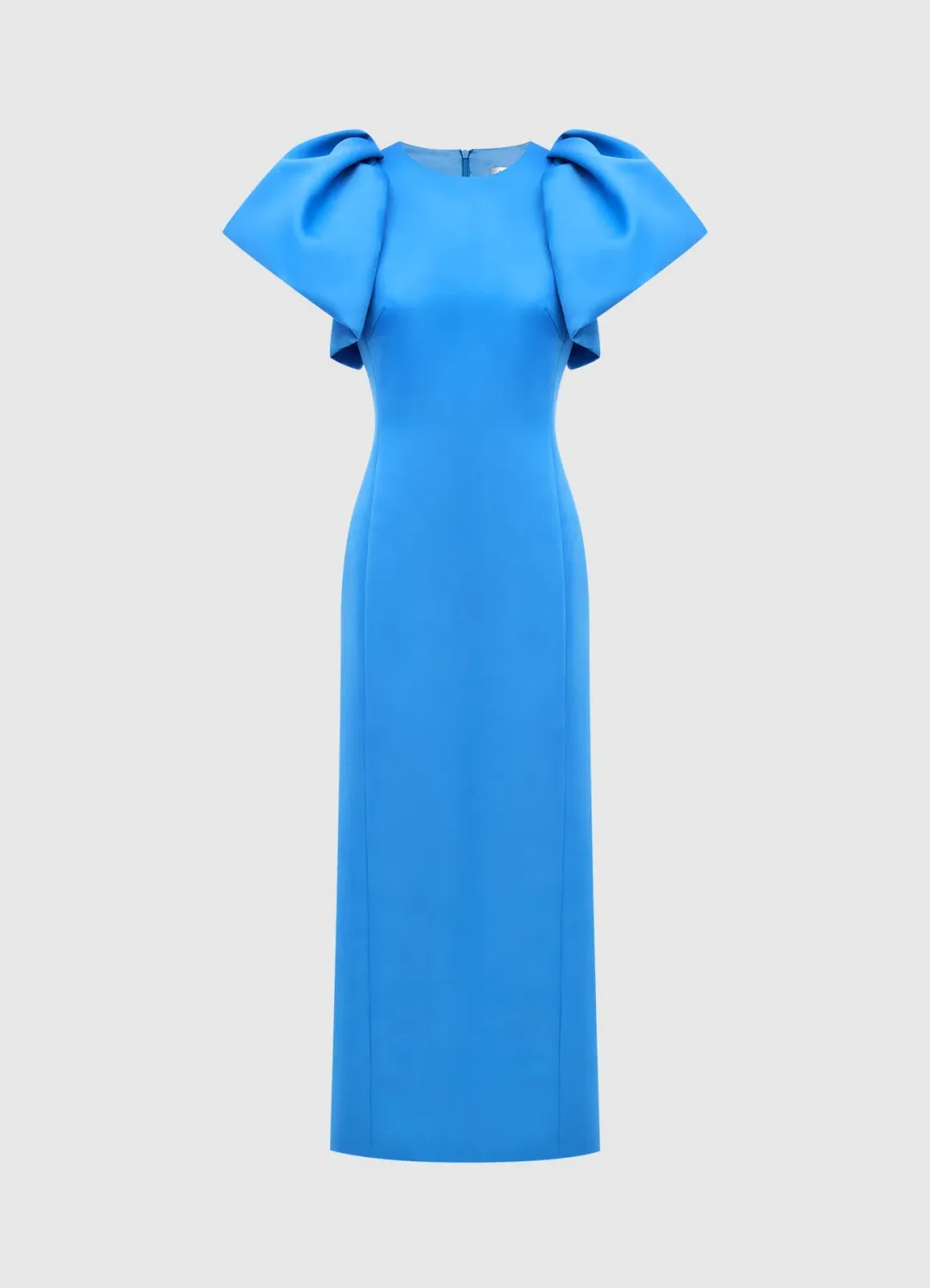 Leo Lin Lucinda Maxi Dress Steel Blue Size 14 for rent on The Volte - main image