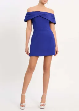 Rebecca Vallance Cora Mini Dress Blue Size 10 for rent on The Volte - image 1